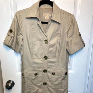 MICHAEL Michael Kors Khakis Shafari Dress